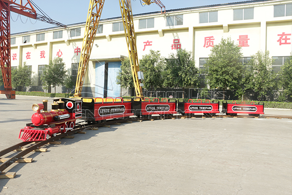 electric train ride for shopping mall