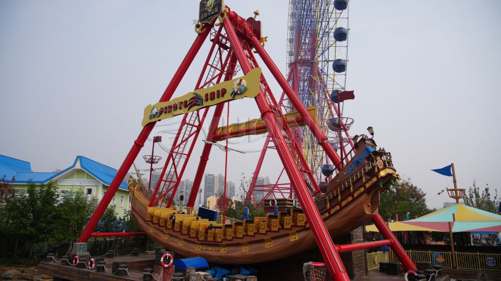 40 seats pirate ship amusement park ride