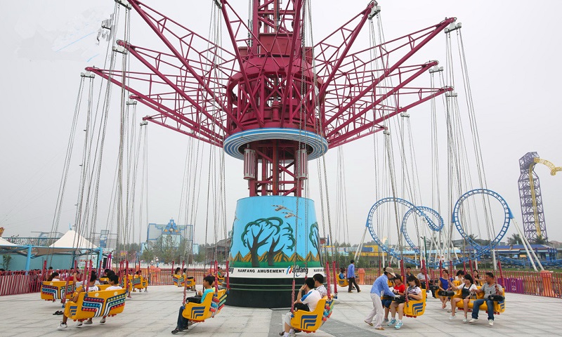 Flying tower ride for sale amusement park